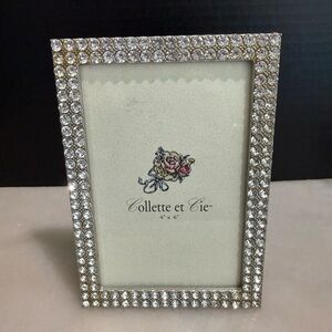 4x6 Rhinestone Trimmed Photo Frame